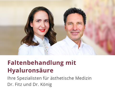 Faltenbehandlung mit Hyaluronsäure, Medical Aesthetics Dr. Fitz, Stuttgart 