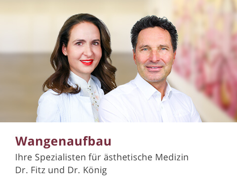 Wangenaufbau, Medical Aesthetics Dr. Fitz, Stuttgart 
